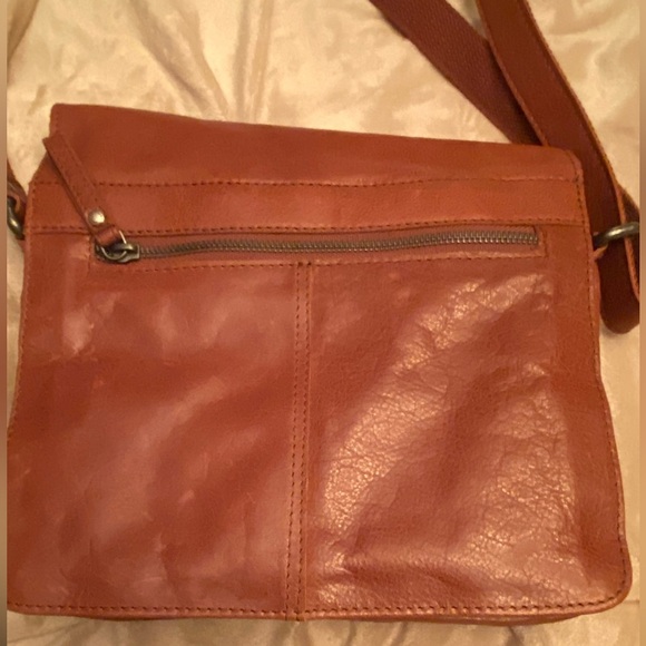 Spikes&Sparrow Unisex Messanger Stlye Flap Bag Crossbody Bag Brown Leather - Picture 3 of 10